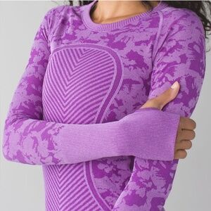 Lululemon 🍋 Swiftly Tech Long Sleeve Women Top Size 4